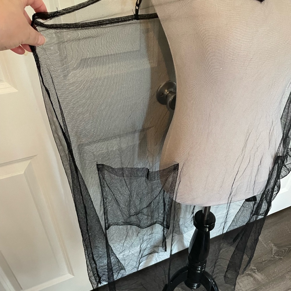 Shein curve mesh coverup - Picture 2 of 7